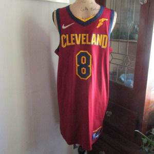 NBA Jersey Cleveland Cavs Shirt Lamar Stevens 8 Wine and Gold Unisex